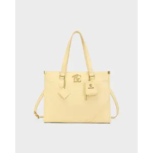 Cityscape Tote in Champagne Yellow