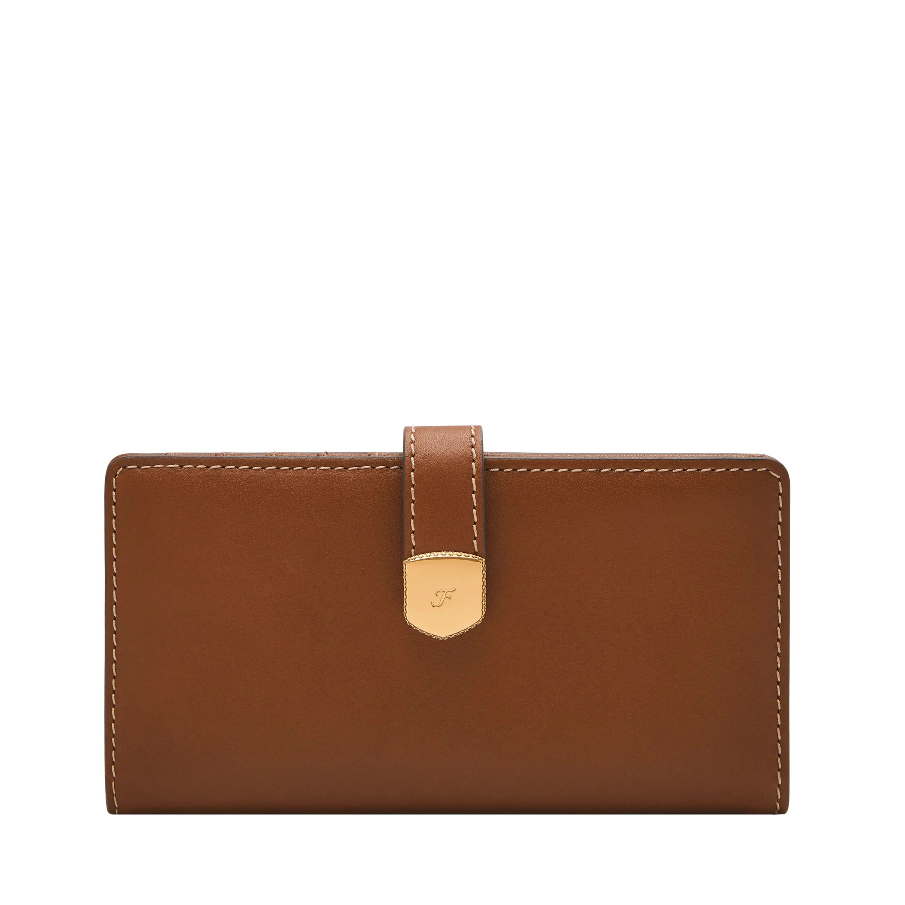 Fossil Women's Lennox Smooth Leather Tab Bifold
