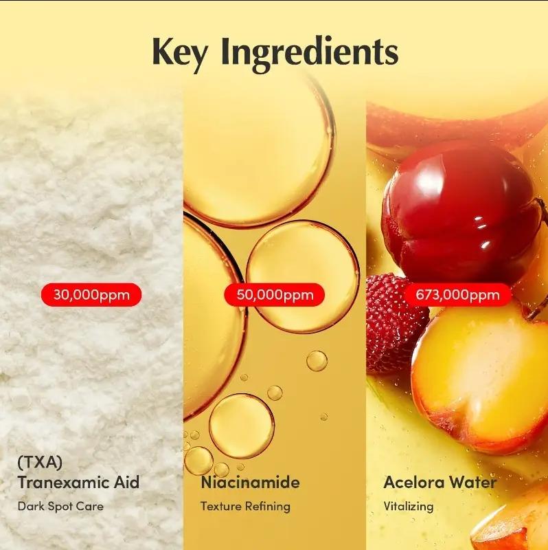 EQQUALBERRY Suero iluminador de vitaminas – Suero iluminador de vitamina C con niacinamida | Fortalece la barrera cutánea | Hidrata con ceramida y ácido hialurónico, 1.01 oz | Regalos de vacaciones EQQUALBERRY Suero iluminador de vitaminas – Suero iluminador de vitamina C con niacinamida | Fortalece la barrera cutánea | Hidrata con ceramida y ácido hialurónico, 1.01 oz | Regalos de vacaciones