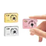 【Best Selling】Keychain Camera,Mini camera, Portable travel thumb camera for life recording, Tiny Pixel,Tiny Camera,compact and exquisite retro small digital camera recorder with LED flash, suitable for going out,Vlog recording,Trending item,pink,colorful