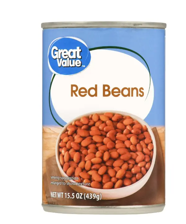 Canned Red Beans 15.5 oz Ready to Cook High Protein Fiber Rich Pantry Staple