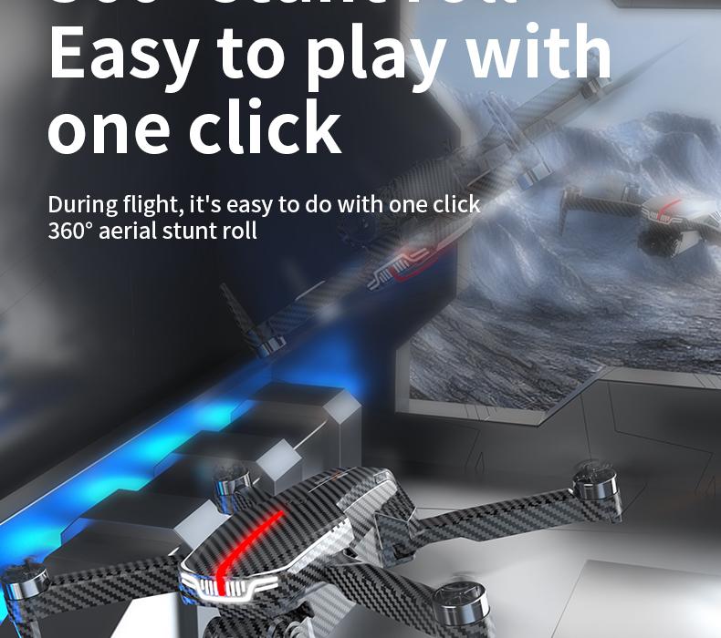 Aerial Drone C13s Pro 2026 - GPS Positioning, 4K UHD EISCamera, 5G WiFi FPV, Brushless Motors, Optical Flow Hover,Intelligent Obstacle Avoidance, Auto Return, 360° Stunt Roll,Two Batteries