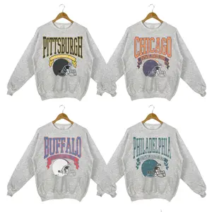 Vintage Football Sweatshirt, Hometown Pullover, City Football Retro Sweatshirt, Football Retro Sweatshirt, Football Throwback Sweatshirt, Unisex Sweatshirt Classic Cotton