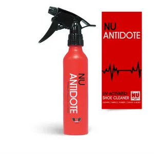NuLife Kicks, Nu Antidote - Shoe Cleaner for White Shoes, Fabrics, Leathers, Canvas, Unyellow Fabrics and Soles
