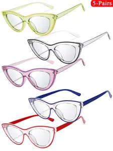 Fashionable Tinted Lens Eyeglasses, Casual Trendy Eyeglasses for Everyday Use, Fashion Accessories for Outdoor Activities