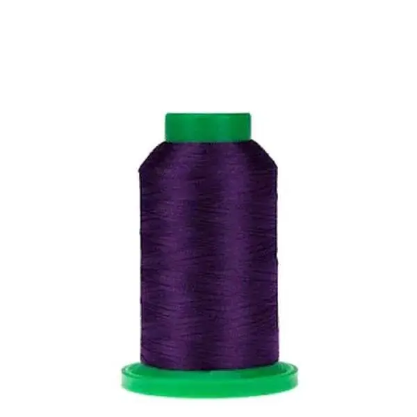 Isacord Polyester Embroidery Thread - 1000m Grape Jelly (2922-2702), Jewel Tones Charcoal, Flowers Compatible, Smooth Finish, Clean Stitching, Strong Stitch Formation, Lasting Color, Decorative Lettering, Dramatic Accents Sewing Supply, Silver