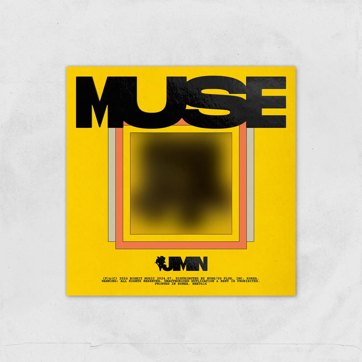 Jimin (Bts) - MUSE (SERENADE Ver.)  [COMPACT DISC - CD] Coaster, Photo Book, Photos, Poster, Stickers