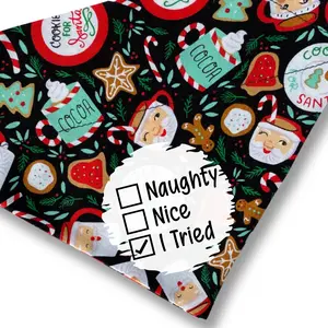 Christmas Dog Bandana - Over the Collar Style - Santa Dog Bandana