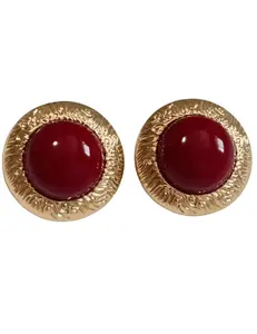 Austin Blaze Evelyn Round Stud Earrings-SALE