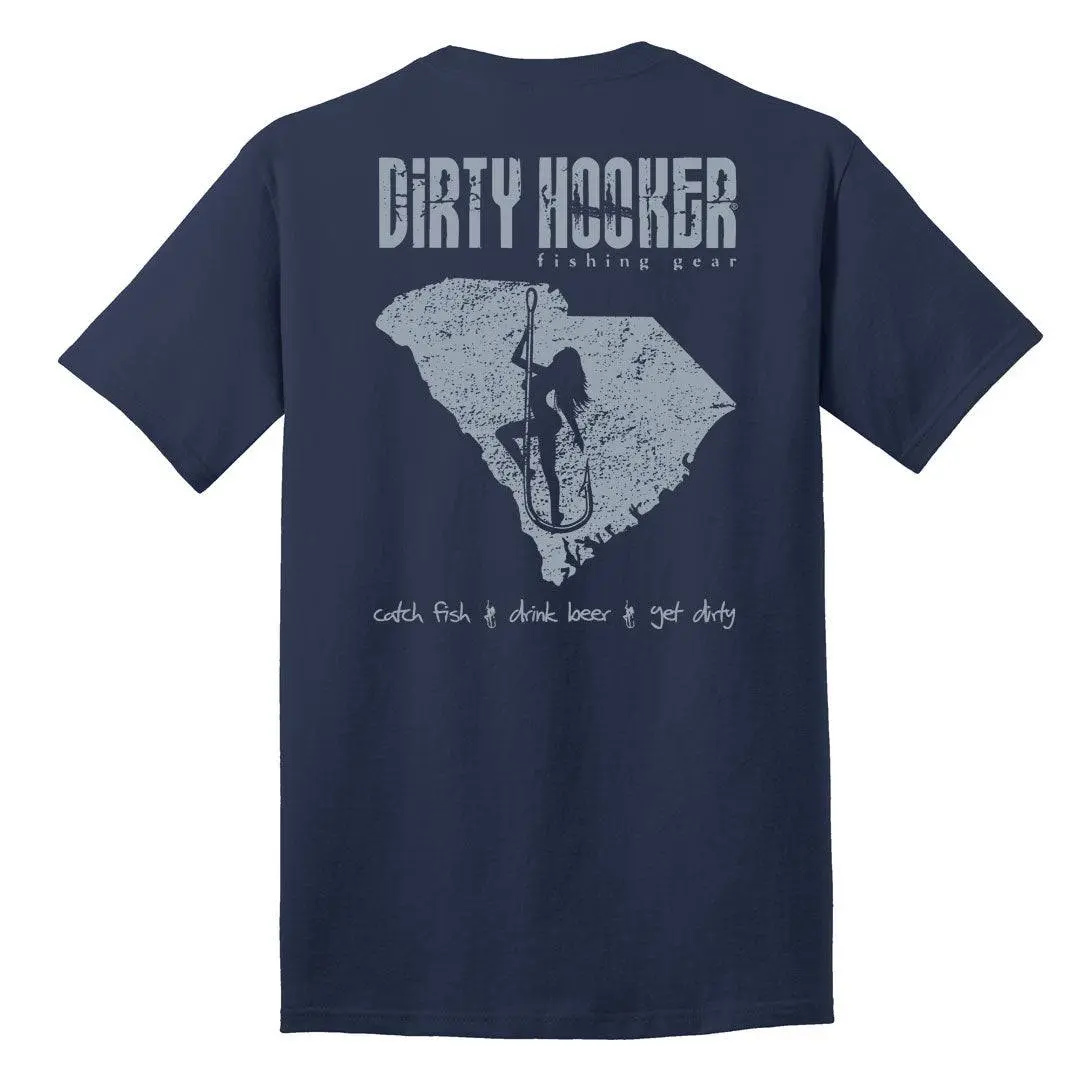 dirty hooker fishing gear near me Texas Shine Light Blue- Dry Fit Black / XL Take control of your performance and embrace the thrill of Texas with this high Dirty Hooker Classic Decal Large