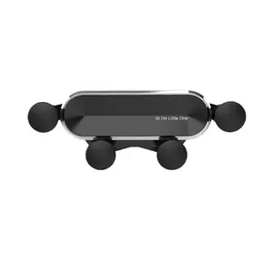 Upgrade Your Car with a Telescopic Gravity Mobile Phone Holder Car Phone Mount - Navigation Support Included! Smartphone Holder Retractable Car Mount