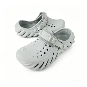 Neutral Unisex Platform Clogs for Women & Men Non Slip Waterproof Breathable On Garden Shoes Lightweight Shock Absorption Comfortable Casual Sandals with Adjustable Strap Indoor Outdoor Beach Walking Water Activities Daily Wear