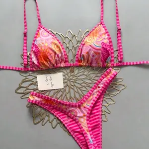 Cute 2-Piece Swim Set for Girls, Stylish Beach Pool Swimwear
