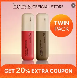[hetras] Perfume Body Mist 2ea - SIGNATURE Scent Duo  | Bombshell & Santal Fresh Scent Set | Moisturizing Niacinamide Body Spray |  Body Glow, Smooth Skin | for Texture & Uneven Skin tone | Long-Lasting Skin Scent | Korean Skincare (4.06 fl oz each)