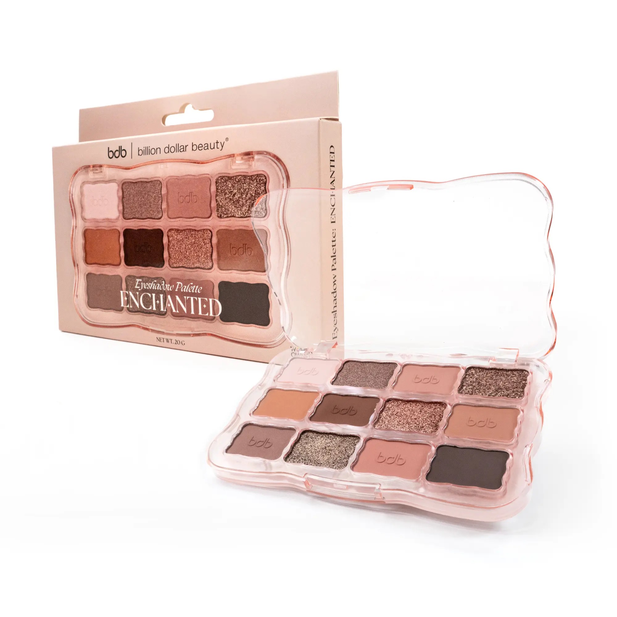 Billion Dollar Beauty 12 Pan Eyeshadow Palette - Enchanted
