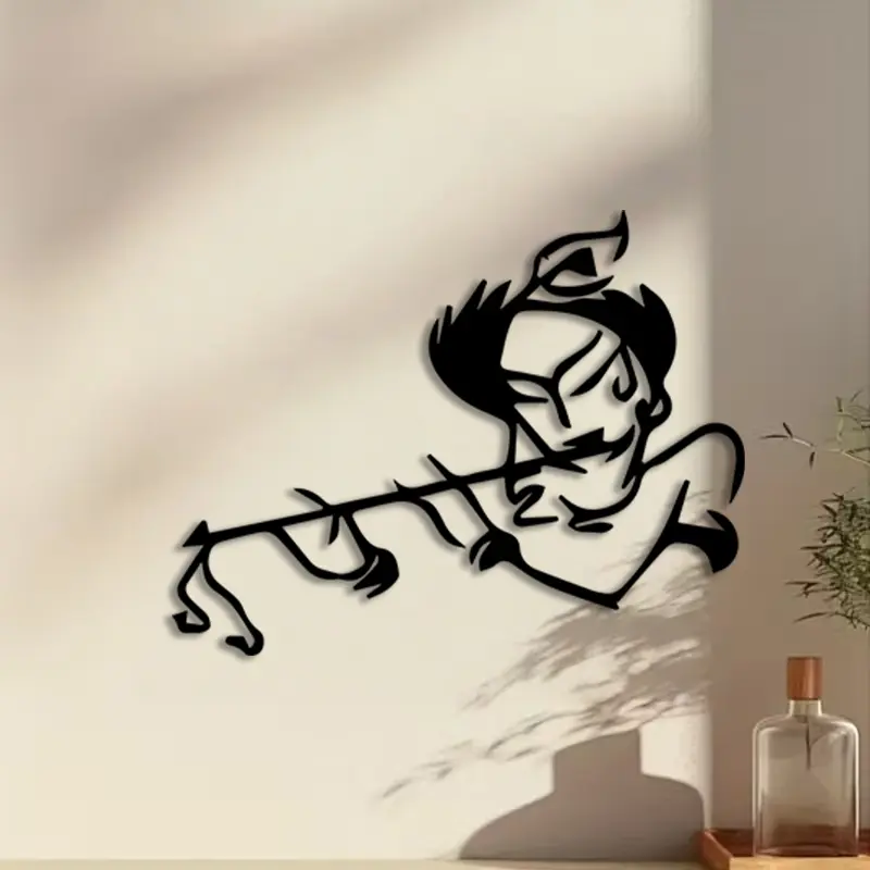 1pc Vintage Whimsical Cutout Metal Wall Art, Vintage Whimsical Cutout Statue Mural, Perfect for Foyer, Library, Home Decor, Christmas, Halloween Decor, Ideal Gift for Holiday Decorators christmas decorations