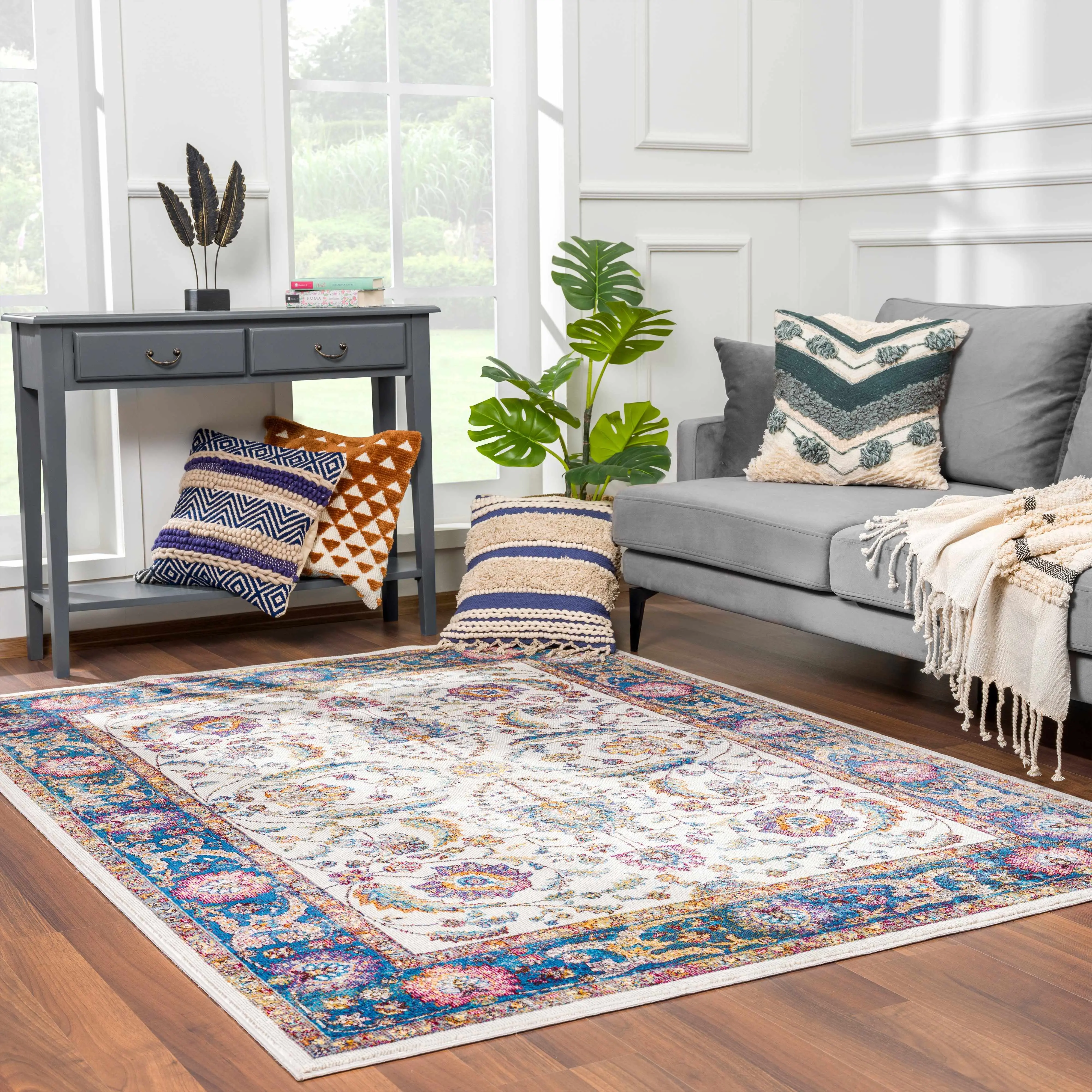 Mardina Multicolor Area Rug - Home Decor Rugs, Clearance Item, Multicolor Rug