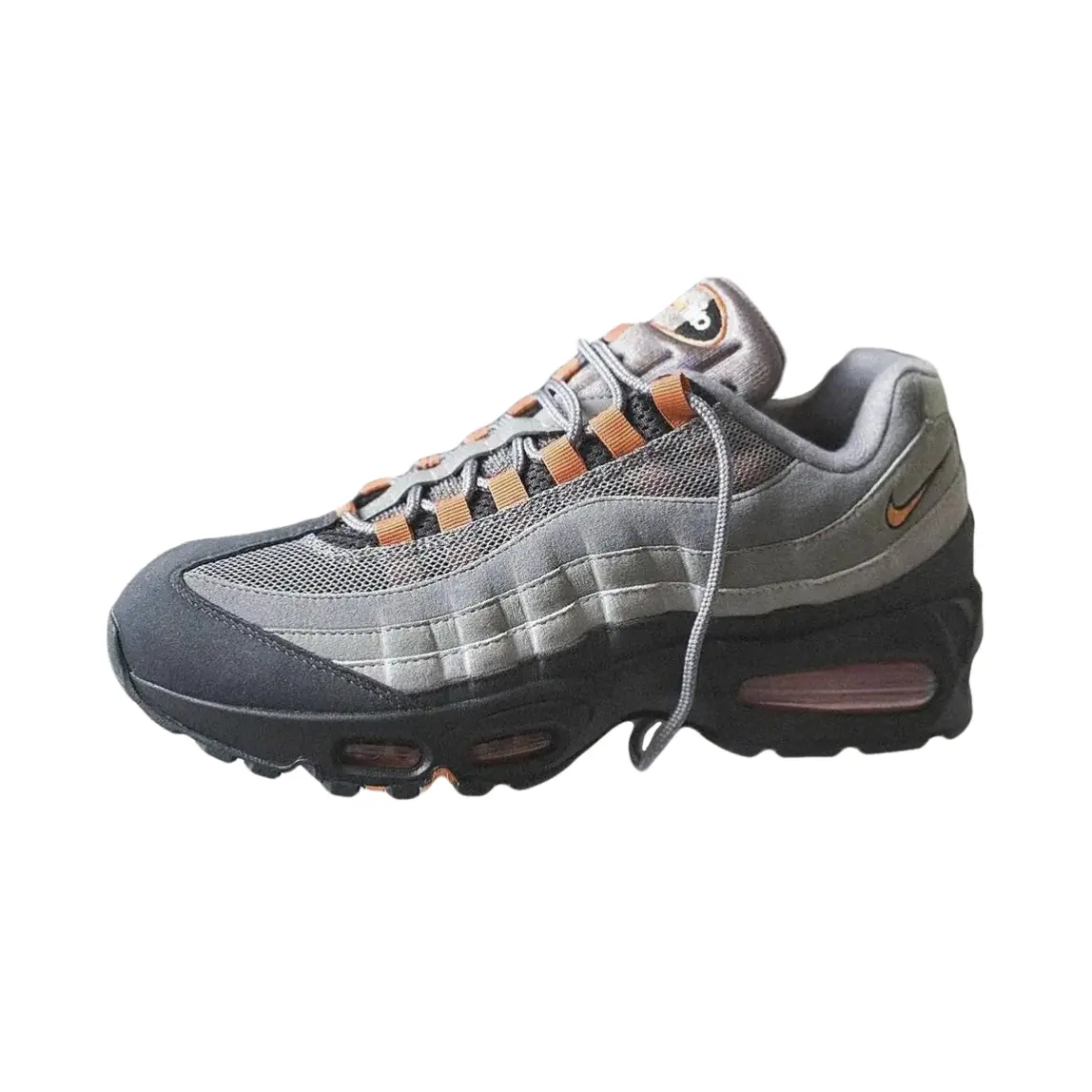Nike Air Max 95 'Big Bubble - Hot Curry' Retro Sports Shoe, Men's/Women's Athletic Footwear, Stylish Sneaker, Sports Shoes, Runner, Training, Walking Shoes