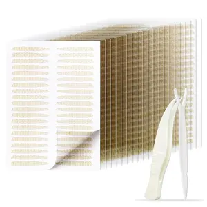1200Pcs Breathable Double Eyelid Tape, Self-Adhesive Invisible Eyelid Lifter, Strips Single Side Eye Lid Sticker, Makeup TAPE for Eyeshadow, Perfect for Hooded Droopy or Mono-eyelids