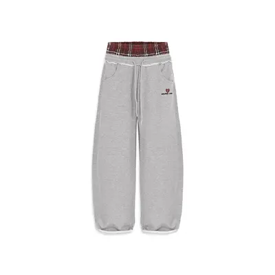 Men Gray Sweatpants D Print TikTok Shop - Main Image