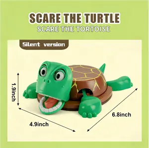 Pop-Up Screaming Turtle Cup Coaster, Fun Jointed Cup Pad, Desktop Decompression Toy & Creative Gift for Home & Office