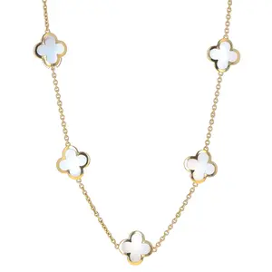 Pre-owned Van Cleef & Arpels Pure Alhambra Necklace