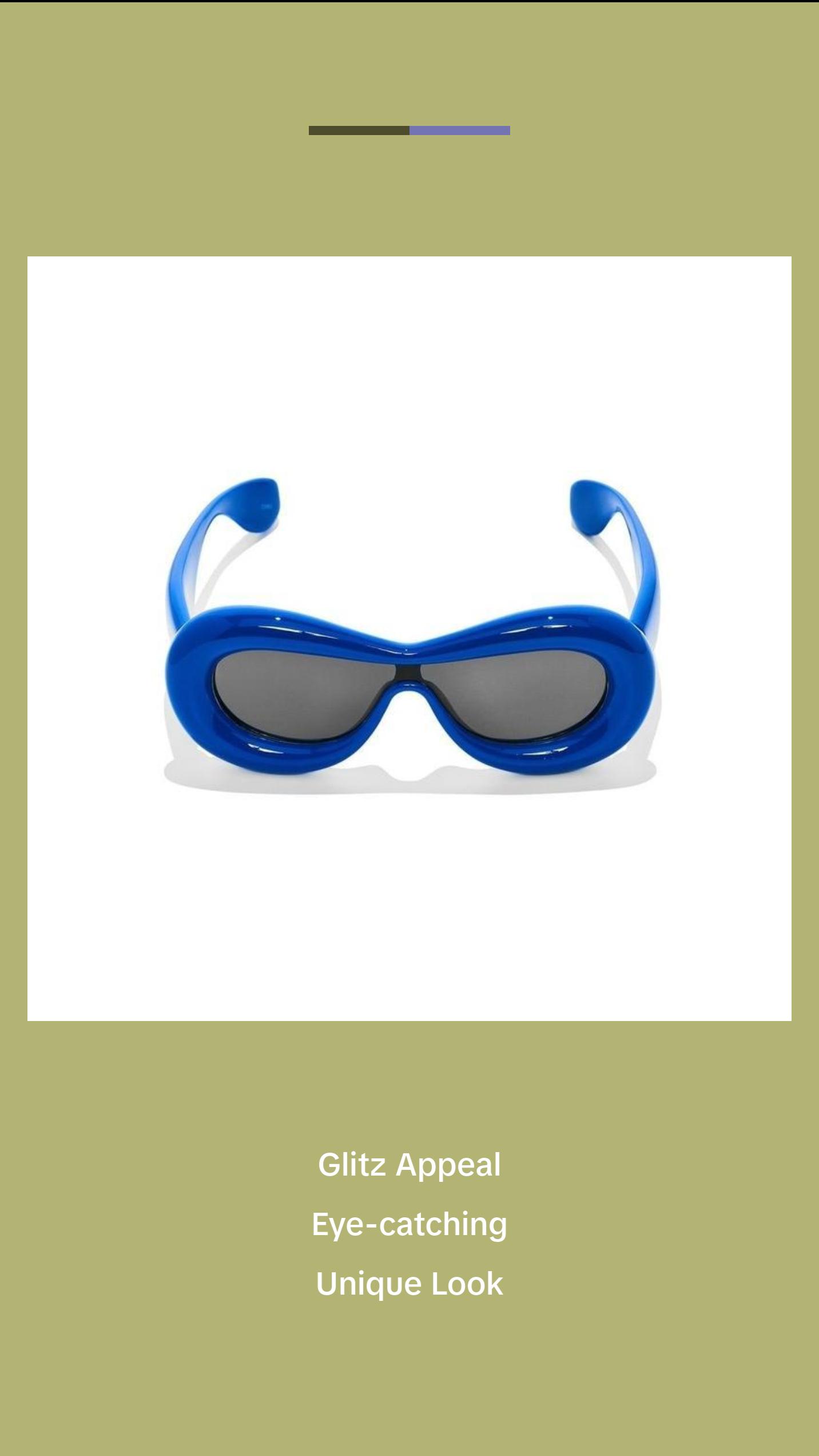 Glitz Bubble Frames