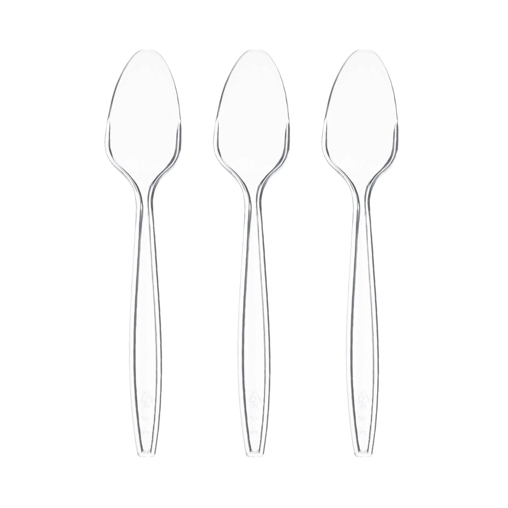 Clear Plastic Disposable Spoons