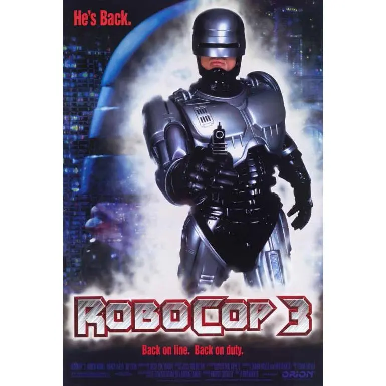 RoboCop 3 Movie Poster Print (27 x 40)