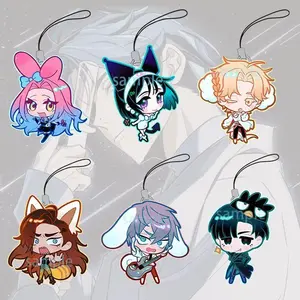 Alienstage ALNST Luka Sua Hyuna Anime ALIEN STAGE Ivti Till Mizi Ivan Cosplay Acrylic Phone Chain Pendant Pencil Case Keychain