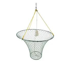 Eagle Claw Double Ring Pier and Bridge Set, 32" x 17", Green Mesh