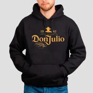 Donjulio 1992 Shirt, Men's Letter & Figure Print Thermal Lined Sweatshirt, Unisex Sweater Pullover Tee Cotton Fit Polyester