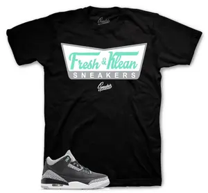 Sneaker Tees To Match Retro 3 Green Glow 1 - Fresh & Klean Shirt