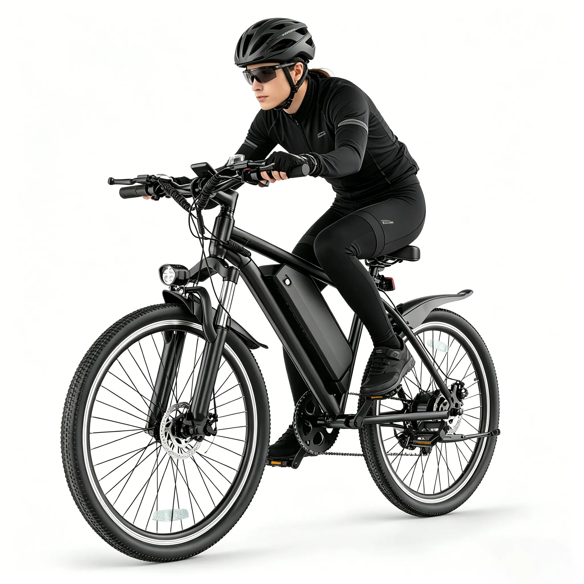JOYHIS 26-Inch Adult Electric Mountain Bike, 350W Motor, 48V (5.2Ah–9Ah) Battery, Max Speed: 22 MPH, Range: 30–55 Miles, 5 Riding Modes, An Electric Bike Ideal for Campus Riding and Daily Commuting