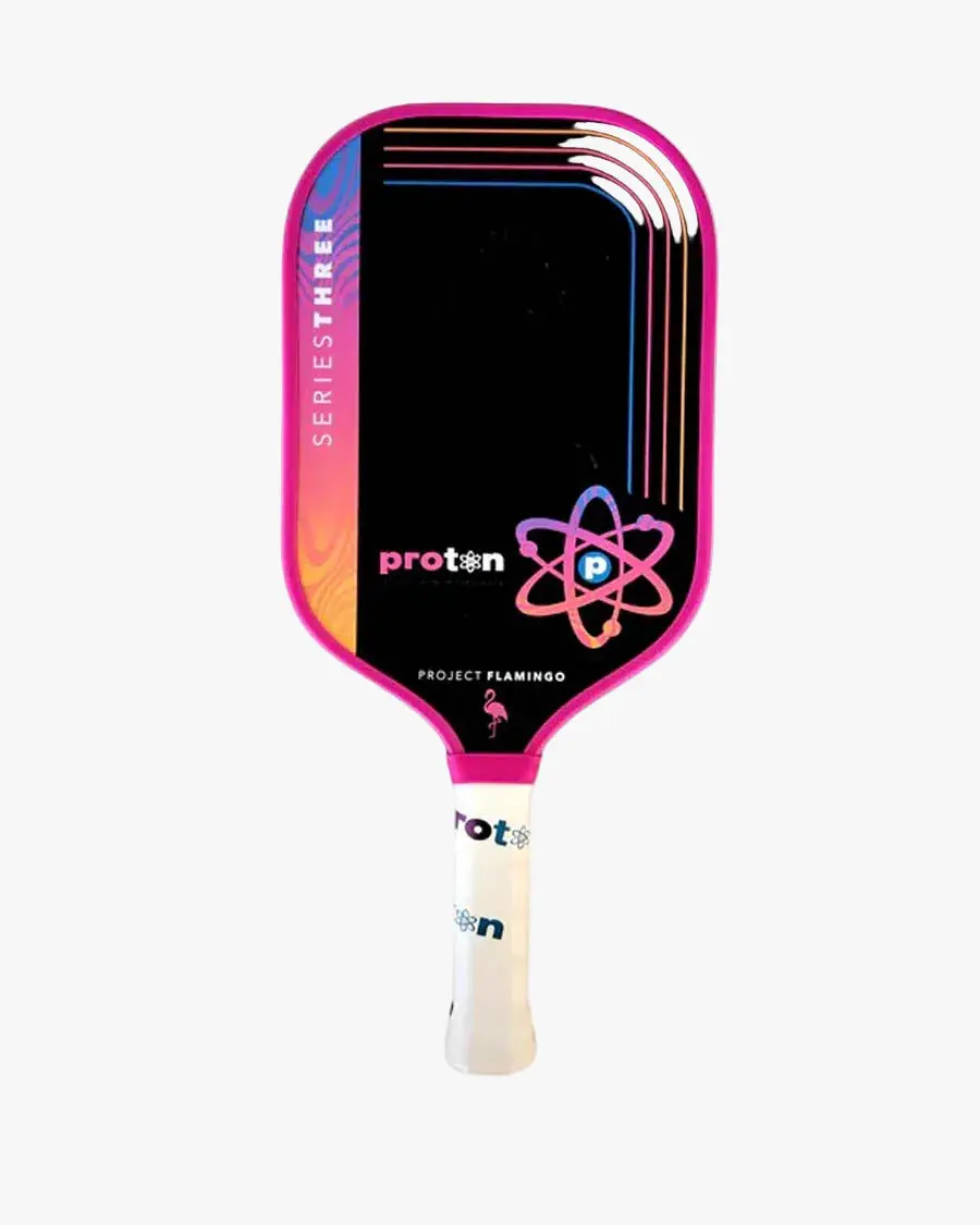 Proton Series Three Pickleball Paddle 15mm - Project Flamingo Pink