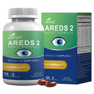 AREDS 2 Formula Softgels with Lutein, Zeaxanthin, Vitamins C & E, Zinc, 120 Count