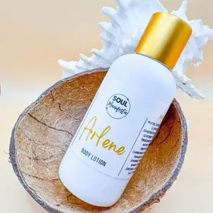 SOUL Manifesta Arlene Signature Orchid, Coconut & Sea Salt Fragrance Body Lotion 4oz - Nourishing Lotion Hydrating Formula Moisturizer Daily Blend Scent body balm butter nourish your for magnesium creams