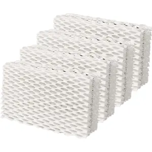 4 Pack Wf813 Eqwf813 Humidifier Filters Compatible with Equate Eqwf813 Eq-2119-Ul, Relion RCM-832 RCM-832N, ProCare PCCM-832N Cool Mist Humidifier Replacement Filter