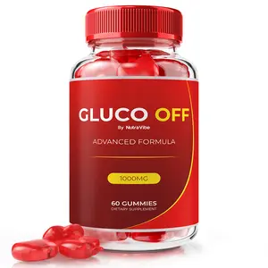 Gluco Off - Advanced Formula 1000mg Gummies with Natural Ingredients for Health & Wellness