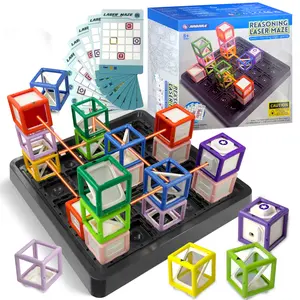 Laser Maze STEM Toy 60 Logic Challenges Laser Maze Reasoning Game for Kids 8-13 Build Critical Thinking & Problem-Solving Skills The Perfect Educational Christmas Gift