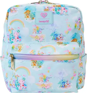 Care Bears Cousins AOP Nylon Small Square Mini Backpack