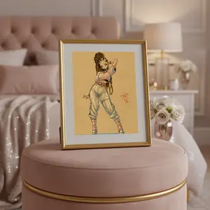 Baddie Verse OC Art Illustration 8.5x11in Unframed Print Special Artist Edition