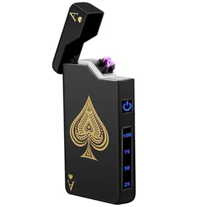 Christmas gift | Windproof Flameless lighter , Pocket Metal Ignition  for Candles, Camping