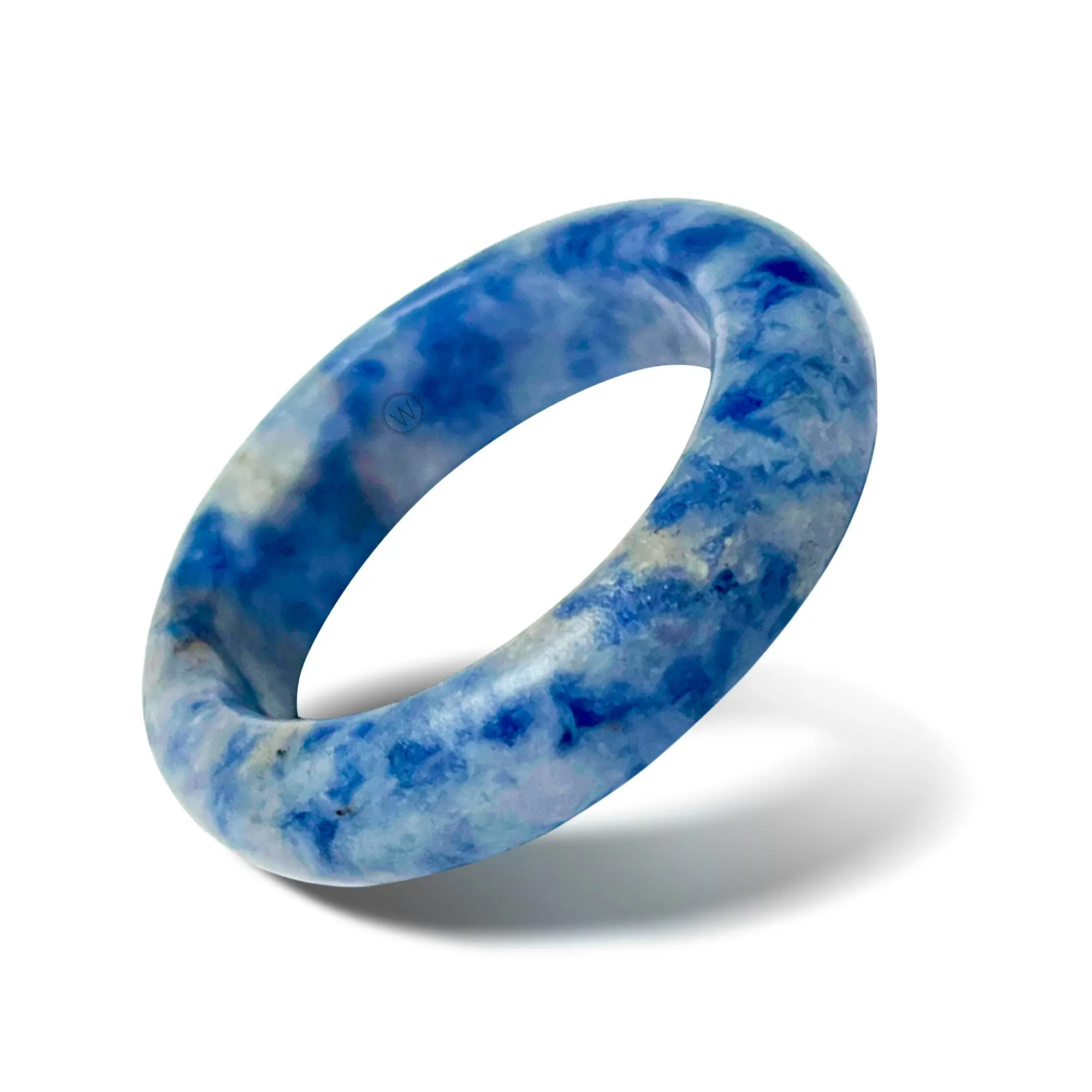 Blue Jasper Stone Ring - Polanco - Maya Collection