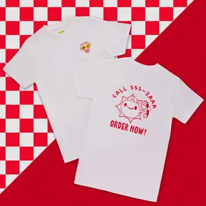 MGA's Miniverse Sunny Bros. Pizza Adult T-Shirt - White