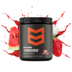 MTN OPS ENDURO Caffeine-Free Energy Drink for Cardio Enhancement Beverage Sport