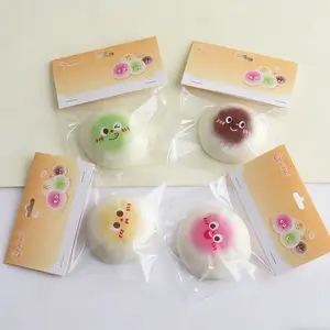 Cute Kawaii Dango Squishy Toy, Sticky Soft Rubber Stress Relief Toy, Silicone Squish Toy – Ideal for Stress Relief, Perfect as a Gift for Valentine’s Day, Anniversaries, and Birthdays