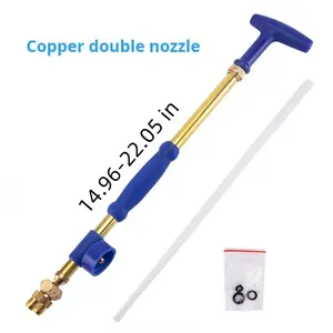 Garden Sprayer, Bottle Type Sprayer with Double Nozzles G3/4 Female Thread Water Sprinkler for Garden Lawn Irrigation