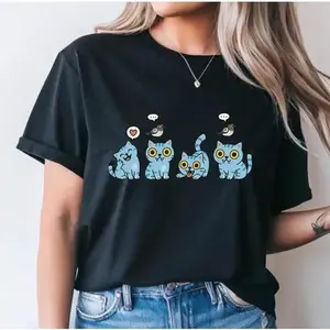 Music Anime Derpy Tiger T-Shirt, Kpop Demon Hunter Derpy Tee, Kpop Huntrix Movie Shirt for Fan, Funny Cute Animal Gift