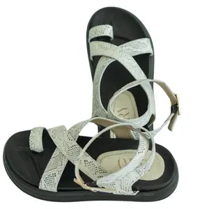 Adry's Aura Strappy Flat Sandals